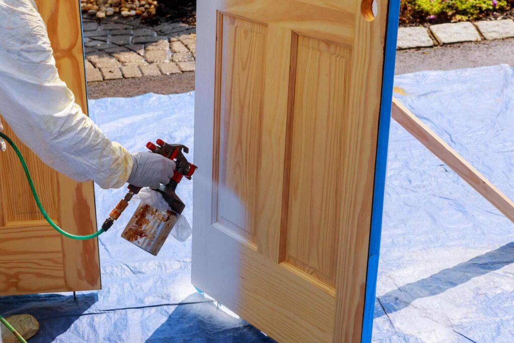 Can you paint a composite door