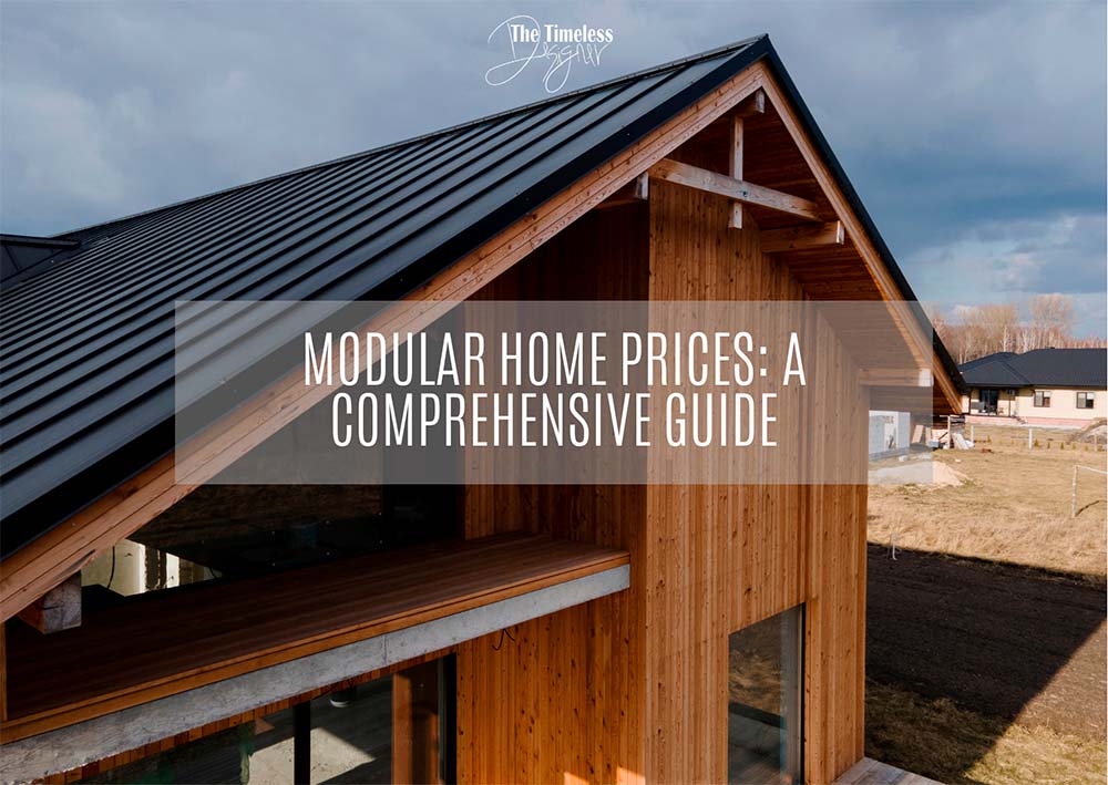 Modular Home Prices A Comprehensive Guide Image