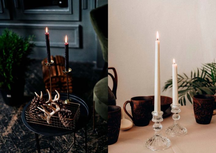 Dramatic Candles Holders Image
