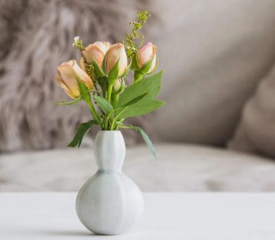 Sprout Bud Porcelain Vase - Rosemary Green by The Bright Angle Image