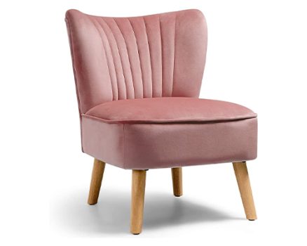 Velvet Accent Chair Image